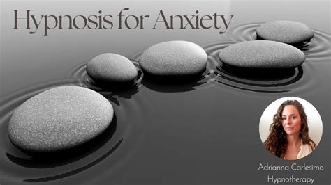 hypnosis for anxiety youtube